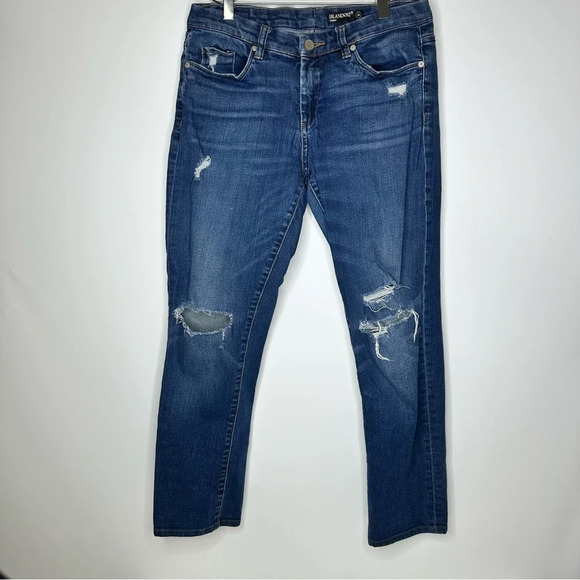 Blank NYC Tomboy Distressed Jeans Size 28 - Picture 4 of 5